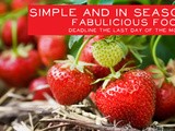 Simple and in Season July Blog Event Now Open