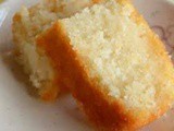 Egg less Vanilla Sponge Cake