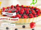 Crostata crema e frutti di bosco • Custard cream and berries pie