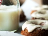 Baked Chai Donuts with Bourbon Glaze