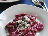 Beetroot Ricotta Gnocchi