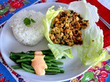 Chinese Chicken Lettuce Wraps