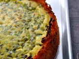 Goat Cheese Quiche with Sweet Potato Crust – #VirtualPotluck