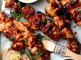 Grilled Nashville Hot Chicken Skewers