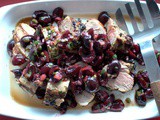 Grilled Pork Tenderloin with Spicy Fresh Cherry Salsa