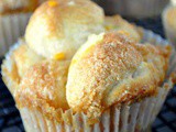 Monkey Bubble Muffins with Fresh Orange Glaze