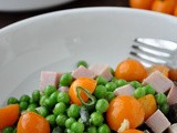 Pea, Tomato & Ham Salad