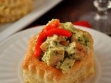 Puff Pastry Pesto Chicken