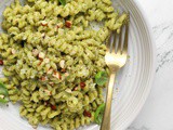 Smoked Almond Pesto Cavatappi