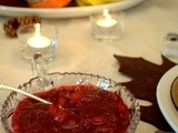 Spiced Cranberry Sauce with Apple & Orange