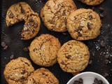 Toffee Chocolate Chip Cookies