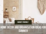 Budget-Friendly Summer Home Decor Ideas
