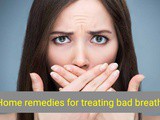 Home remedies for treating bad breath