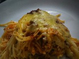 Baked Beef Spaghetti