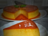 Cheesecake flan