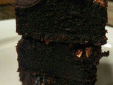 Sticky Fudgy brownie