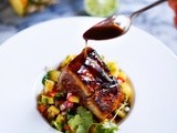 Hawaiian Ono with Pineapple Ginger Salsa