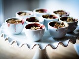 Mini Pear and Berry Crumbles with Nigella Seeds