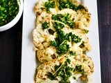 Roasted Cauliflower Steaks with Gremolata