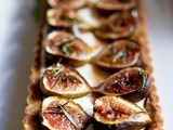 Rosemary fig tart