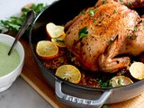 Whole Roasted Harissa Chicken