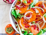 Winter Persimmon Salad