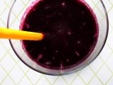 Blueberry Beet Smoothie