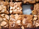 Cherry Almond Blondies