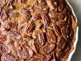 Chocolate Pecan Pie with Graham Cracker Crust