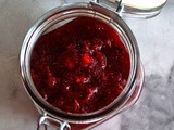 Cranberry Sauce with Bourbon and Orange