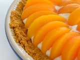 Peaches and Cream Ice Box Pie