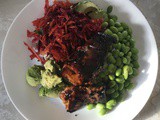 Sticky Chicken Bowls with Cauliflower Rice