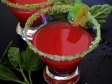 Watermelon Basil Coolers