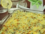 Baked Pasta with Spinach