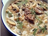 Crockpot Beef Stroganoff