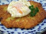 Eat More Vege – Potato Latkes with Poached Egg