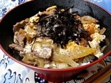 Rice Month – Gyudon (Beef Rice Bowl)