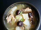 White Radish and Pork Ribs Soup