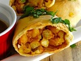 Baked Aloo Chaat Pockets