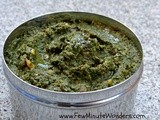 Fenugreek/ Methi/ Vendhaya Keerai Pesto/ Chutney/ Thogayal