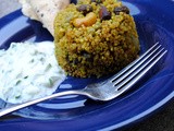 Mint Quinoa: Prepared with Freezable Mint Sauce