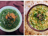 Mulai Keerai / Amaranth Greens Cooked Two Ways Using The Ipot