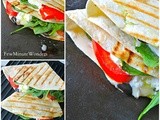 Panini Pesto Tortilla Sandwich