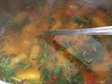 Pineapple rasam in Ipot