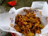 Pokada/ Pakora In 10 Minutes For The Rainy Day