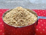 Poriyal Podi/ Vegetable Seasoning Powder