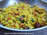 Potato Poha For Lunch