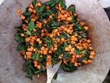Roasted Sweet Potato Kale