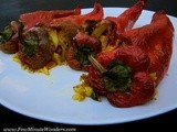 Stuffed Italian Red Pepper : a Makeover With Leftovers