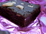 Whole Wheat  Egg Free Brownies In 8 Minutes : For Two